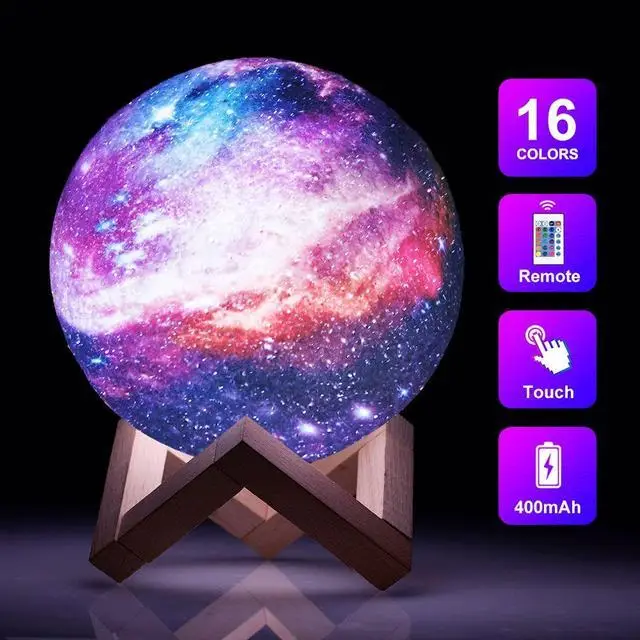 Настільний 3D Світильник-нічник Magic Moon Light Lamp Настільний 3D Світильник-нічник Magic Moon Light Lamp