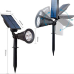 Садовий ліхтар на сонячній батареї LED7 прожектор