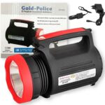 Потужний ліхтар з повербанком Gold Police GP-650 прожектор Потужний ліхтар з повербанком Gold Police GP-650 прожектор