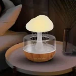 Зволожувач повітря Гриб з ефектом дощу та підсвічуванням
