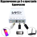 Джерело безперебійного живлення для роутера на 10400 mAh на 5V 9V 12V