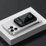 Повербанк на 10 000 mAh з дисплеєм та магнітною бездротовою зарядкою MagSafe