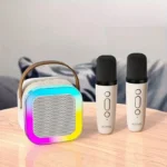 Дитяче Bluetooth караоке з 2-ма бездротовими мікрофонами