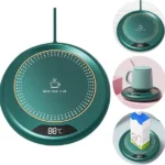 Підставка для чашки з підігрівом та дисплеєм Heating Cup USB Підставка для чашки з підігрівом та дисплеєм Heating Cup USB