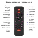 Проектор Галактика 360° з пультом та колонкою Bluetooth 10 режимів освітлення