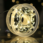 Світлодіодна гірлянда нитка «Роса» 50/100м 500/1000 LED 8 режимів Теплий білий