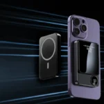 Стильний PowerBank Q9 10000 mAh з бездротовою зарядкою MagSafe та дисплеєм