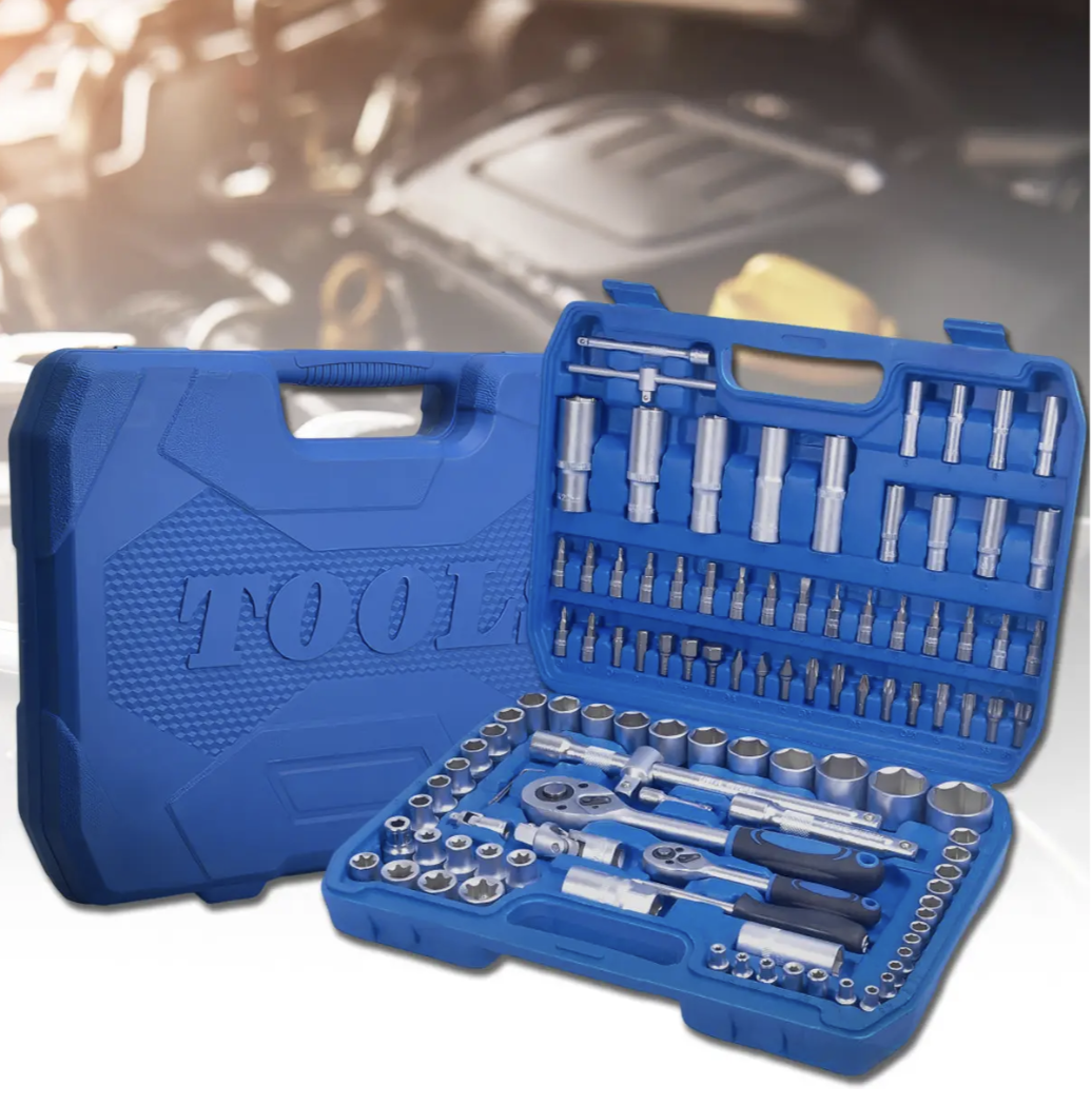 Набір інструментів «Tools Set» на 108 предметів у кейсі Набір інструментів «Tools Set» на 108 предметів у кейсі