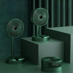 Вентилятор настільний з телескопічною ніжкою та живленням від USB Folding Storage Fan