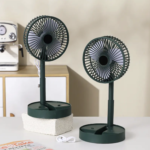 Вентилятор настільний з телескопічною ніжкою та живленням від USB Folding Storage Fan