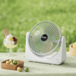 Акумуляторний настільний вентилятор Fan Portable 3 швидкості роботи