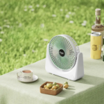 Акумуляторний настільний вентилятор Fan Portable 3 швидкості роботи