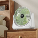 Акумуляторний настільний вентилятор Fan Portable 3 швидкості роботи