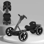 Складний електромобіль на акумуляторі 6V 4.5Ah з регульованою рамою Go-Kart