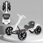 Складний електромобіль на акумуляторі 6V 4.5Ah з регульованою рамою Go-Kart