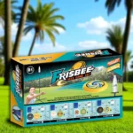 Набір для гри у Фрісбі з комплектом стійок Frisbee Toss Game Set